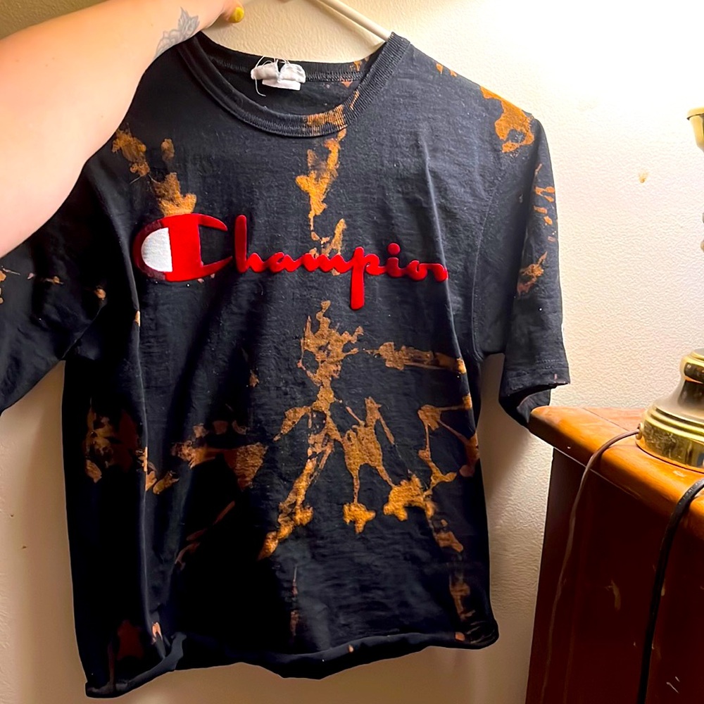 Bleached Champion T Shirt